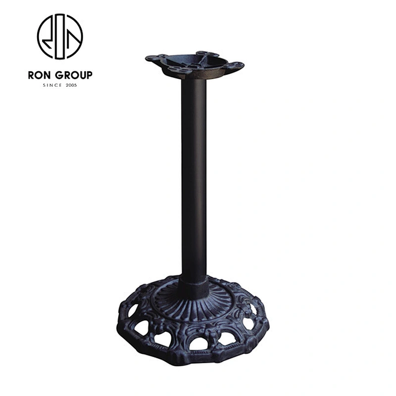 Wholesale Used Restaurant Black Color Metal Dining Table Bases