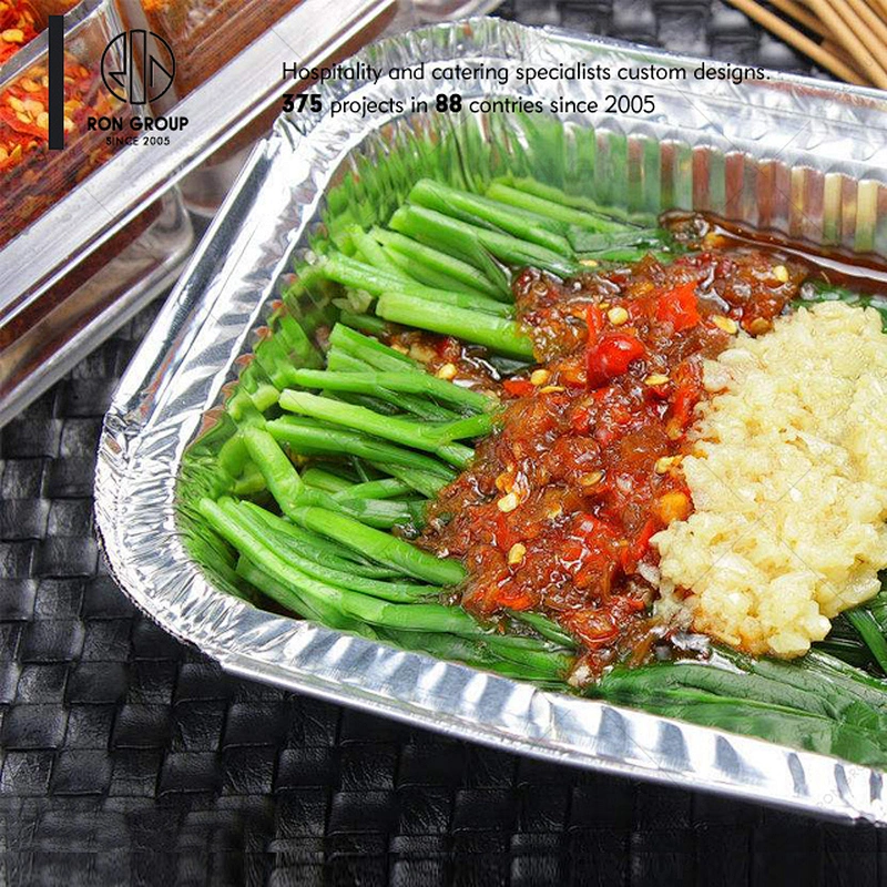 High Quality Disposable Microwave Pie Pans Aluminium Foil Container