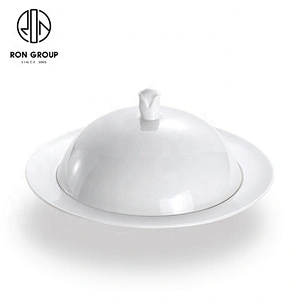 Upscale Western Restaurant Dedicated Round Ceramic Soup Bowl