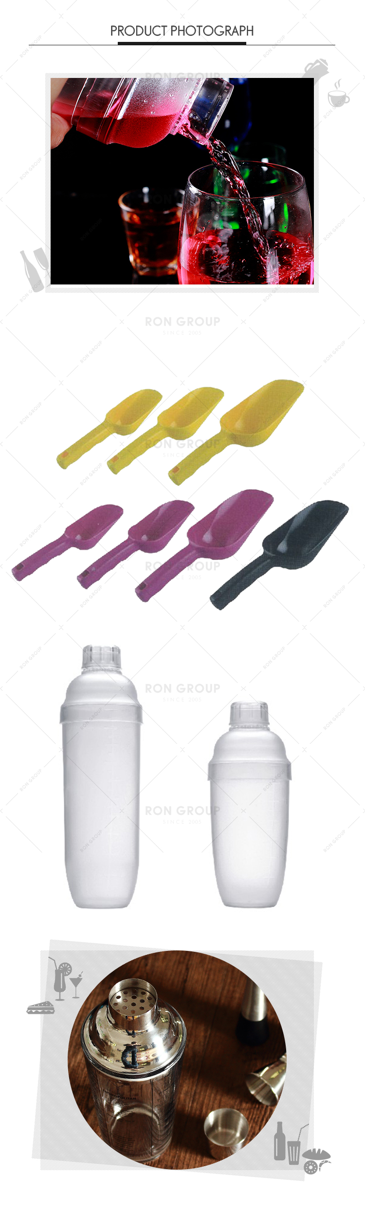 Food grade restaurant 12oz plastic sauce squeeze bottle