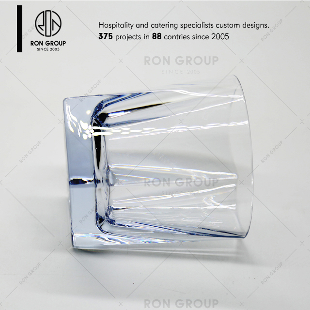 Bar restaurant supplier food grade reusable rock whiskey plastic cup