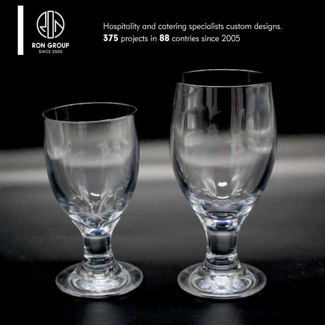 Foshan promotional restaurant food grade plastic water goblet
