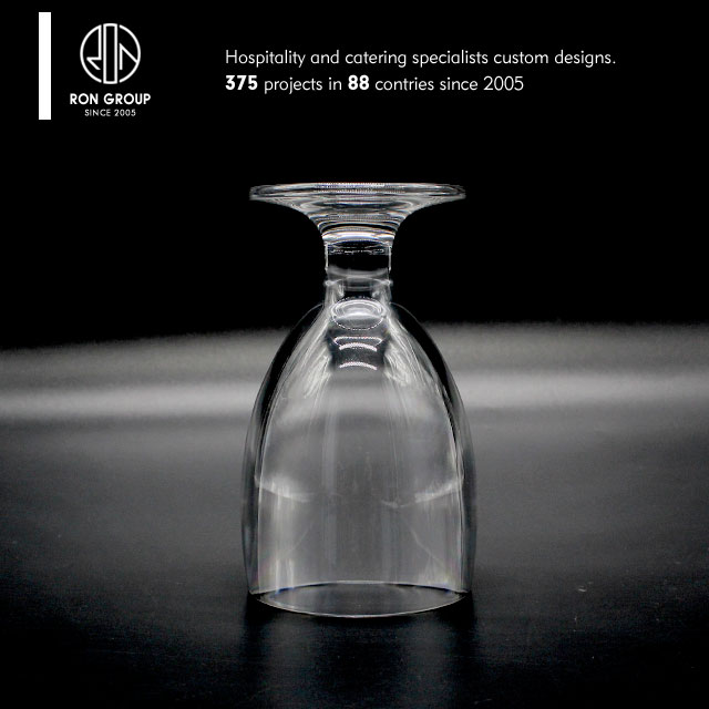 Foshan promotional restaurant food grade plastic water goblet