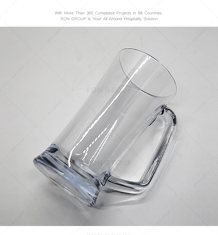 Wholesale restaurant party food grade hard transparent plastic beer cup