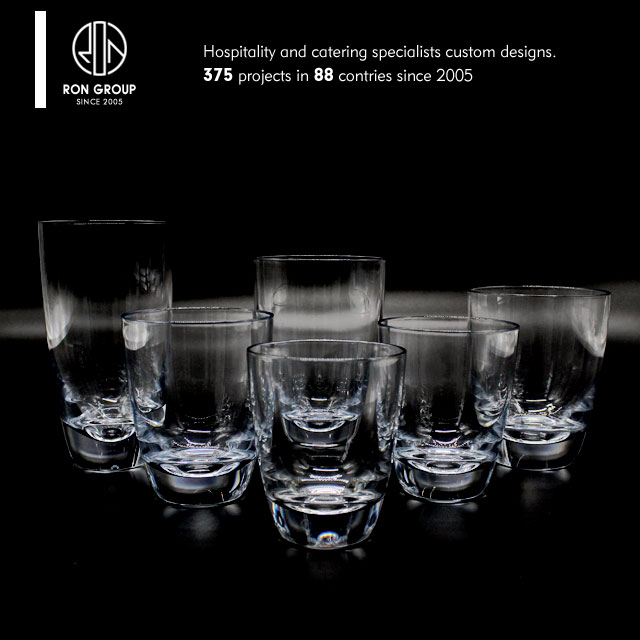Food grade restaurant reusable 6oz clear plastic water cup