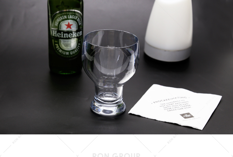 Foshan promotion CE / EU grade restaurant 9oz acrylic beer mug