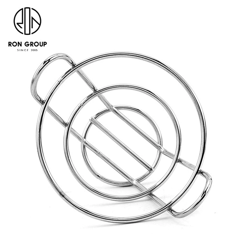 Stainless Steel Binaural Storage Metal Wire Snack Basket