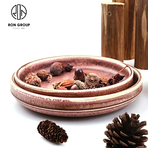 Hotel Restaurant Custom Dinner Plates Abnormal Shell Shaped Dish
