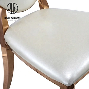 Good Quality Luxury Hotel Dining Stainless Steel Chair