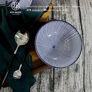 Chinese Restaurant Eco-Friendly Dinnerware Ceramic Bowl