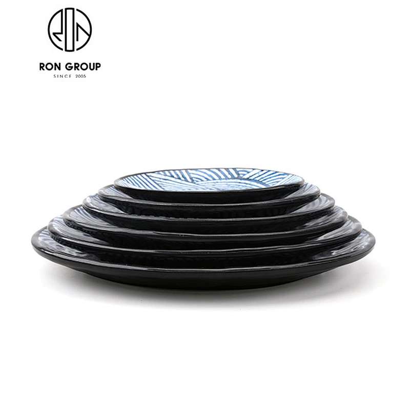 China Manufacturer Custom Boat Shape Porcelain Plate