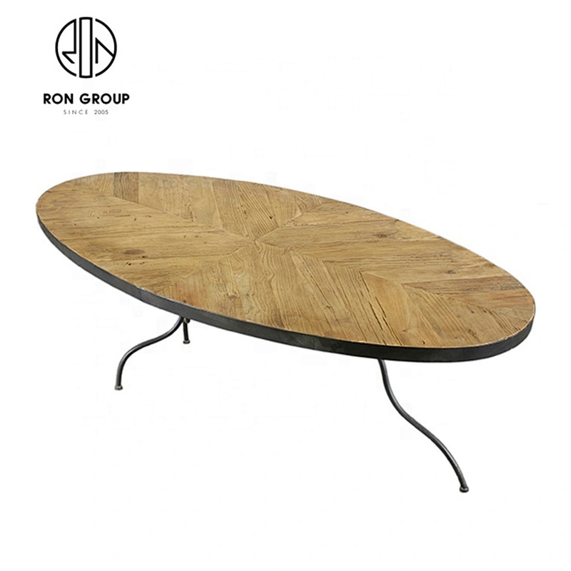 High Quality Modern Classic Durable Portable Oval Round Table
