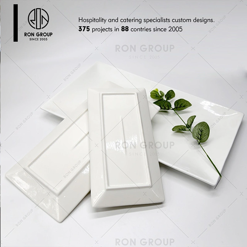 Classics Porcelain White Dinner Plate for Restaurant Hotel