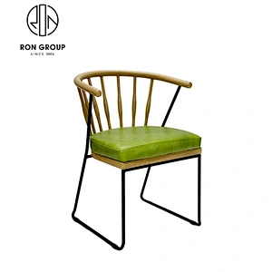 Hot Sale Coffee Shop PU Leather Dining Chair