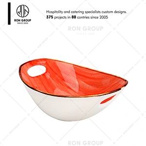 Wholesale Restaurant Porcelain Colored Dinner Plate