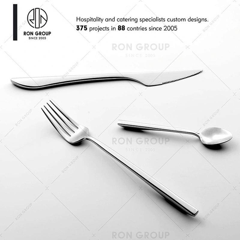 Wholesale Restaurant Stainless Steel Dessert Spoon Coffee Spoon