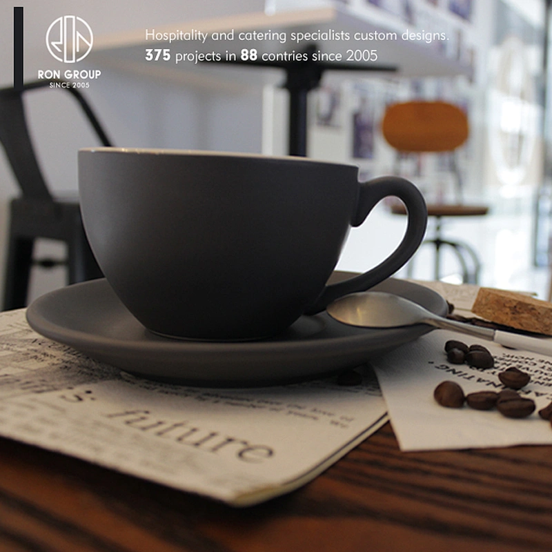 Wholesale Restaurant Reusable Tea Milk Ceramic Custom Coffee Mug