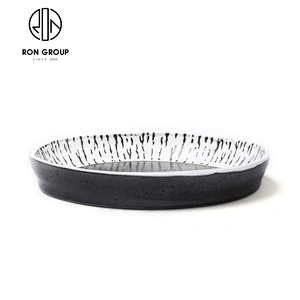 New Design Ceramics Round Food Dinner Plate 5.5 Inch Round Plate