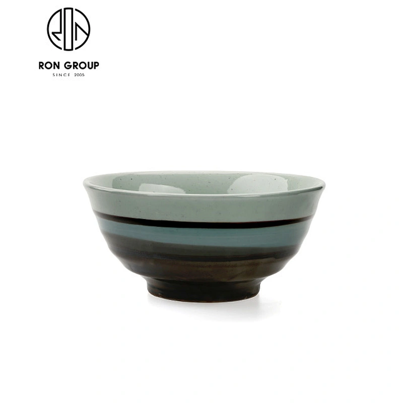 Custom printed wholesale Japanese style ceramic bowl
