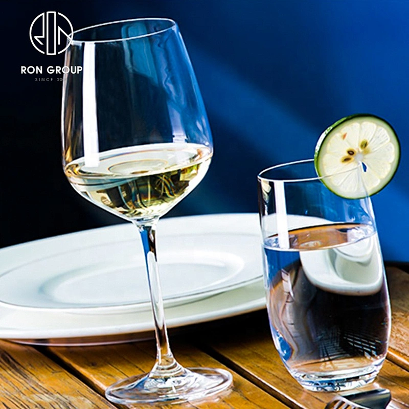 Coffee Shop Eco-friendly Lead Free 235ml Champagne Cup Crystal Stem Flutes Champagne Glass