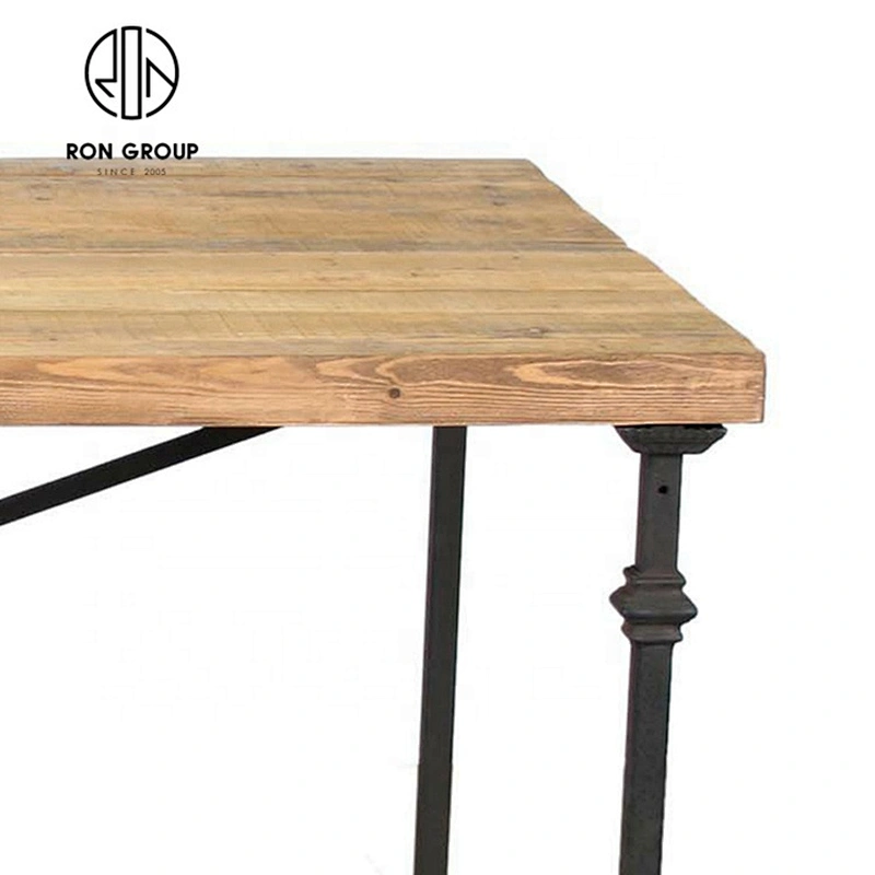 Luxury Furniture Fashion Solid Restaurant 180*92*78 Wooden Dining Table
