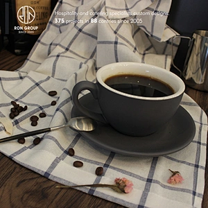Wholesale Restaurant Reusable Tea Milk Ceramic Custom Coffee Mug