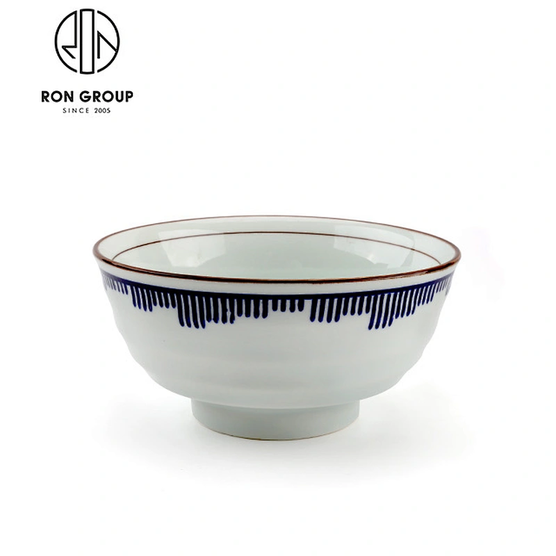 Restaurant White Ceramic Unique Personalized 12 Inch Soup Bowls