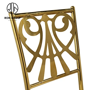 Customized Portable Durable Stackable Stainless Steel Chairs