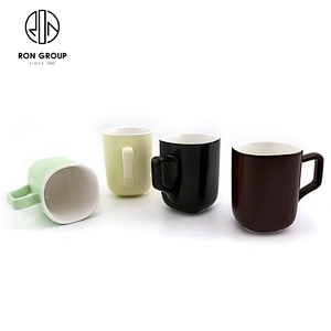 Multi-Colored 350ml Vintage Coffee Mug Travel Ceramic With Handle