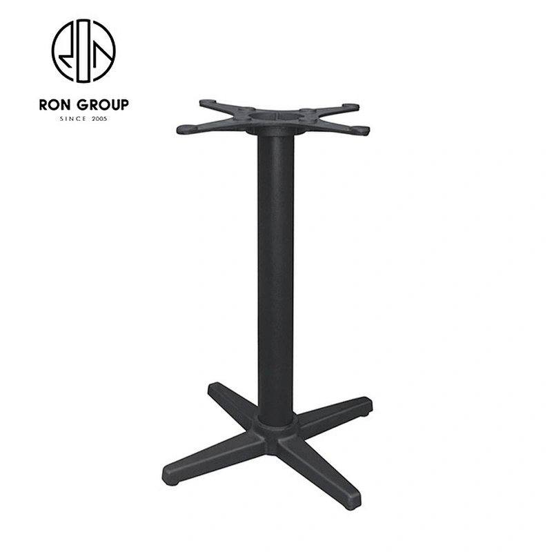 Black cast iron table base for cafe dinning restaurant table legs