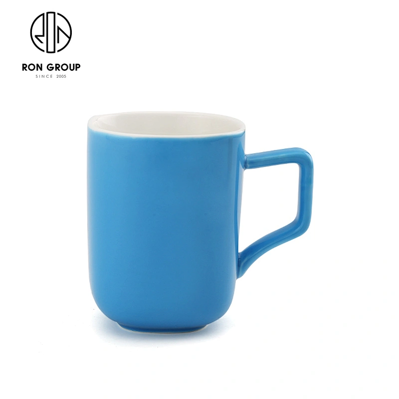 Multi-Colored 350ml Vintage Coffee Mug Travel Ceramic With Handle