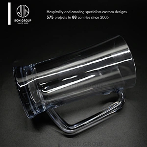 Wholesale restaurant party food grade hard transparent plastic beer cup