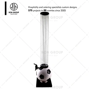 Custom logo bar restaurant plastic 3L beer water dispenser