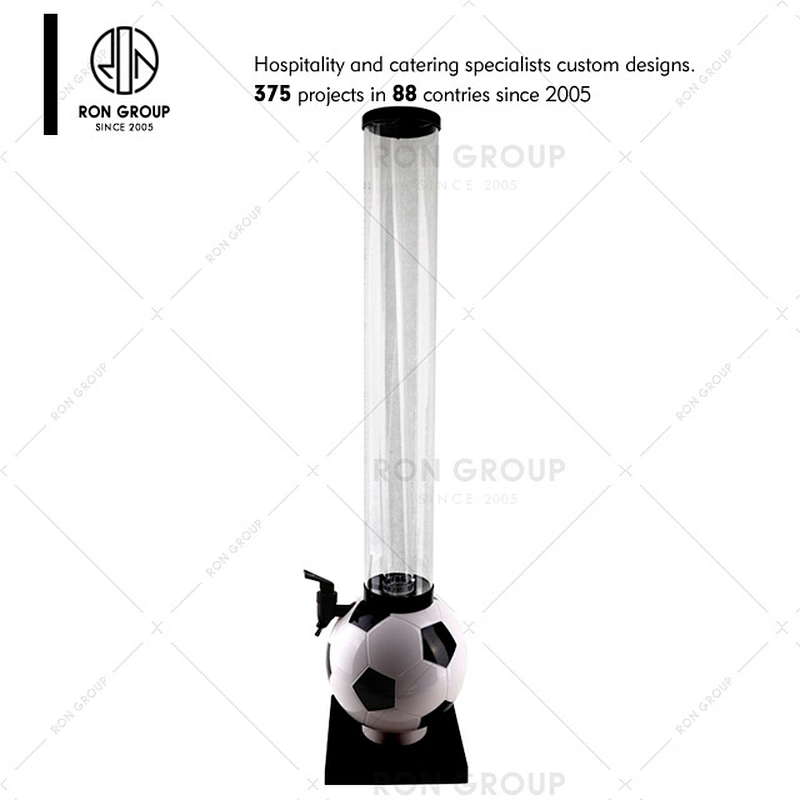 Custom logo bar restaurant plastic 3L beer water dispenser