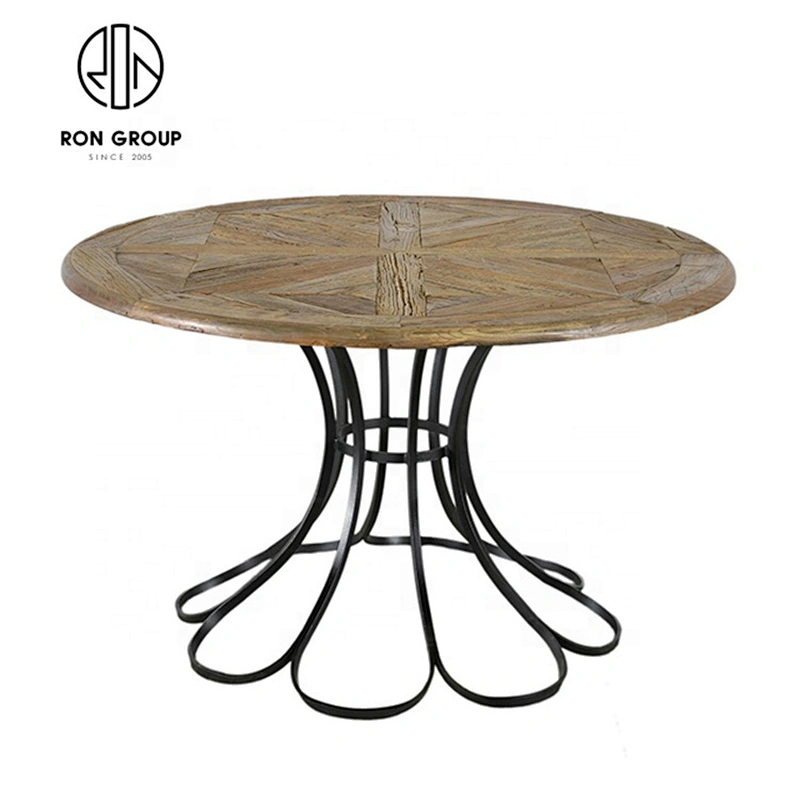 Good Quality Wood Furniture Restaurant Modern Dining Round