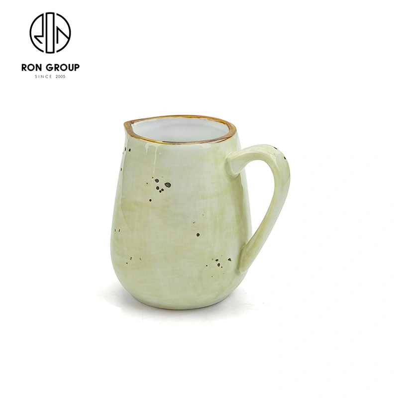 Hot Sale High Capacity Tableware Porcelain Coffee Pot Ceramic Milk Tea Cup