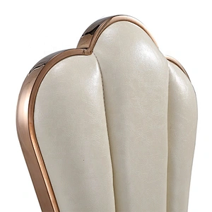 New Style Indoor Gold Stainless Steel Dining Chair
