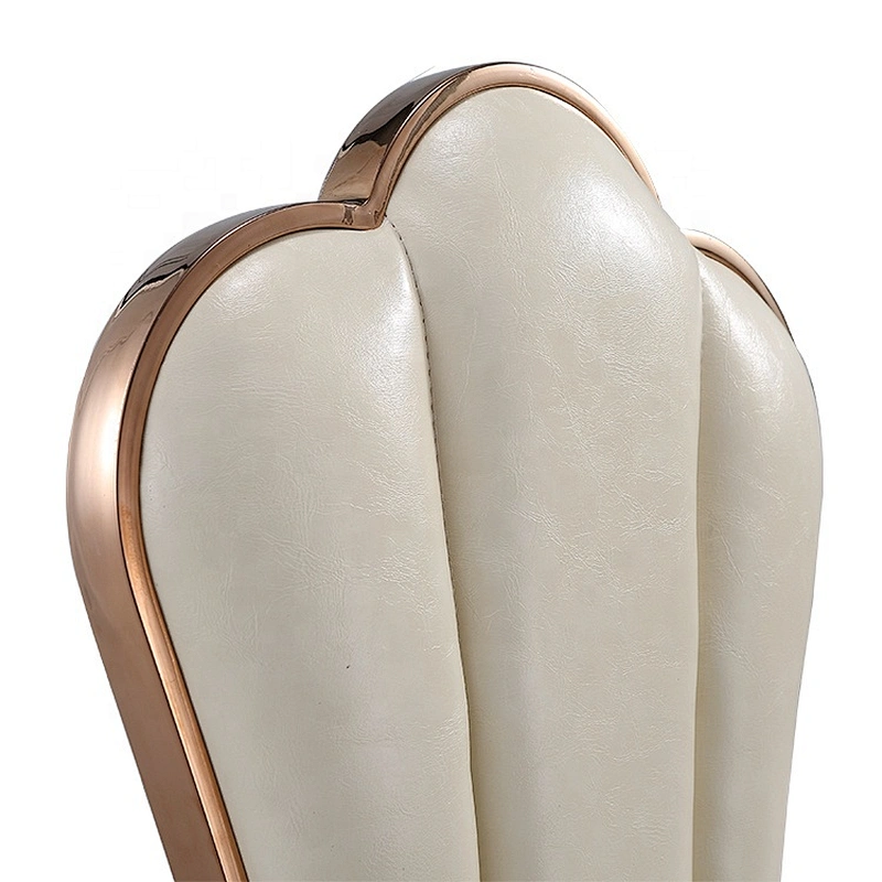 New Style Indoor Gold Stainless Steel Dining Chair