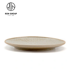 2020 new dishes Ceramic Round plates for Japanese restaurant