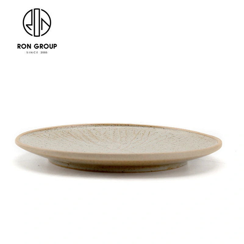 2020 new dishes Ceramic Round plates for Japanese restaurant
