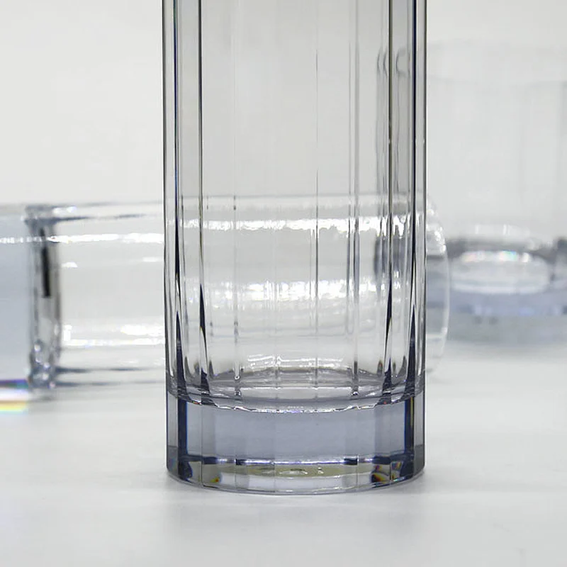 Wholesale Food A Grade restaurant tableware 550ml acrylic glassware