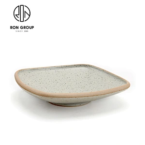 9inch square ceramic small bowl for restaurant dishwares