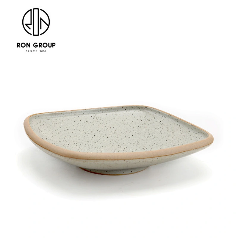 9inch square ceramic small bowl for restaurant dishwares