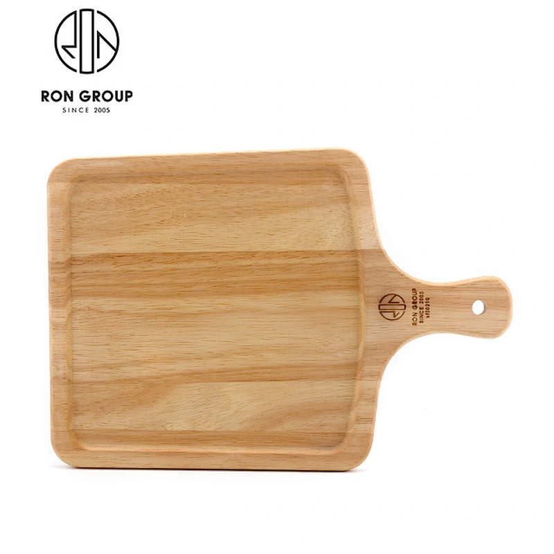Wholesale Restaurant Custom Wood Cutting Pizza Board With Handle