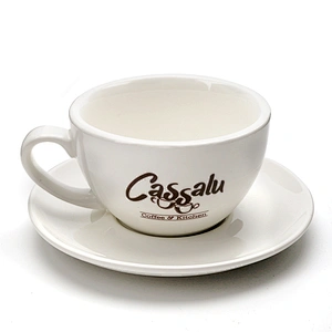 Modern Customized Portable Durable Round Coffee Cup Ceramic