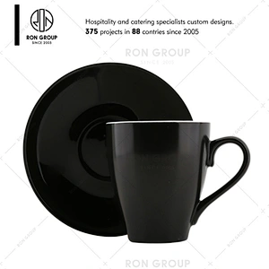 Wholesale 220ml White Ceramic Mug For Coffee Shop