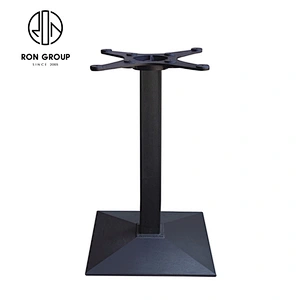 foshan furniture suppliers  metal furniture hardware leg with  Black power coat