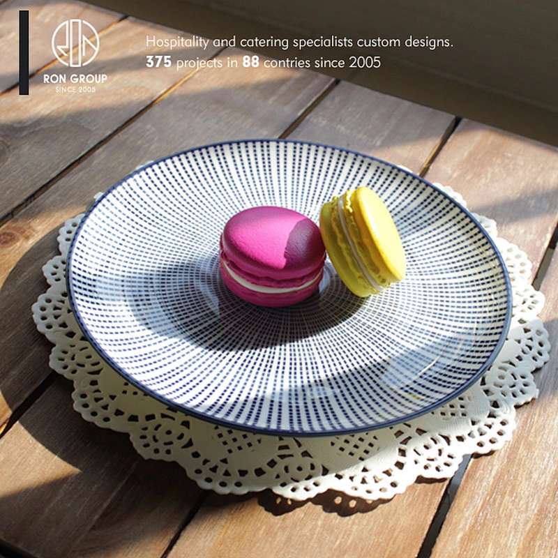 Porcelain tableware ceramic dinner plate