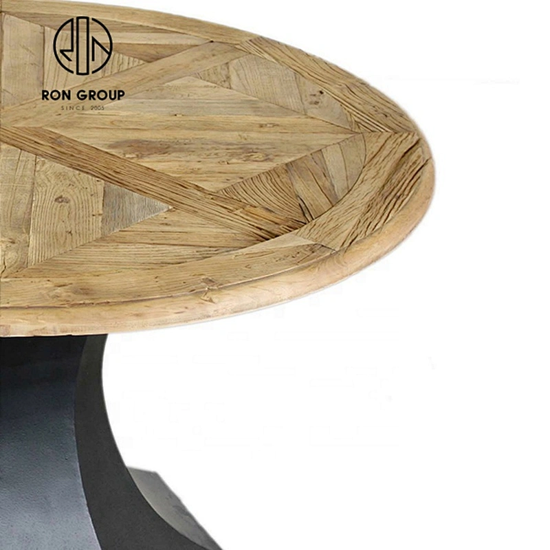 High Quality Durable Fashion Modern Wooden Dining Round Table
