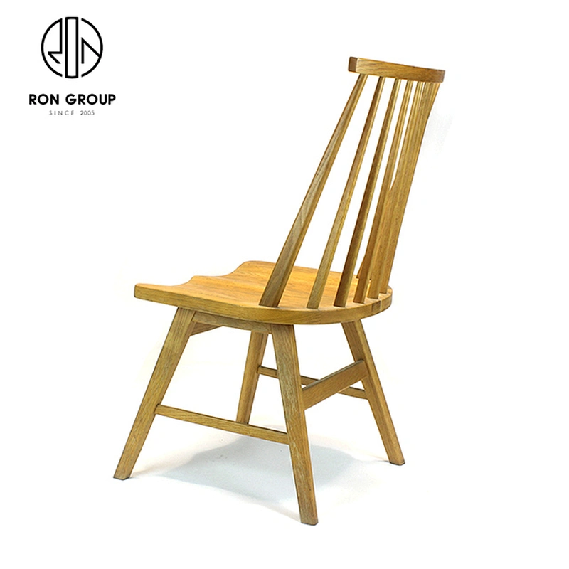 Commercial Modern Fabric Ash Wood Dining Chair Restaurant Chairs